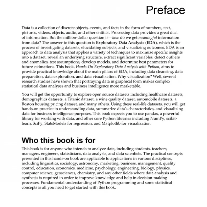 Hands-On Exploratory Data Analysis with Python
