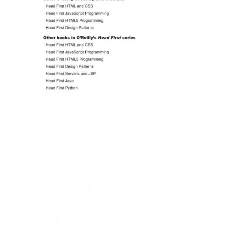 Head First Learn to Code