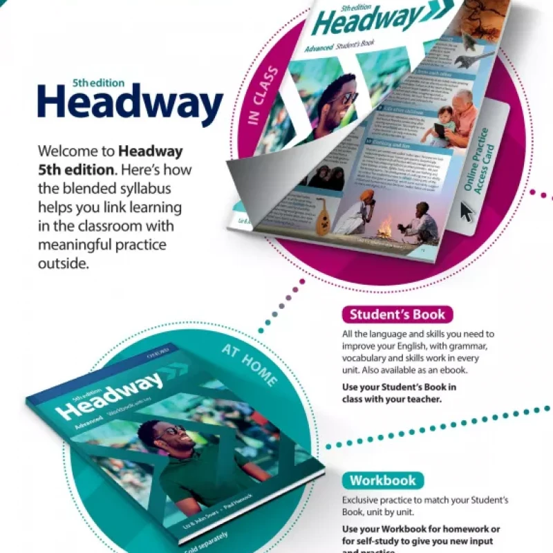 Headway Advanced Students Book (sách màu)