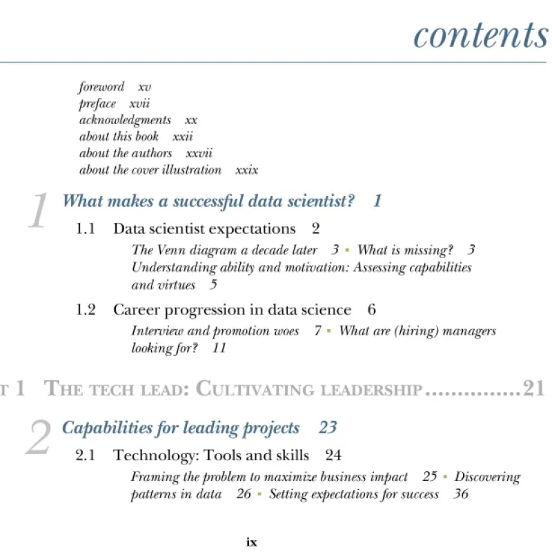 How to Lead in Data Science