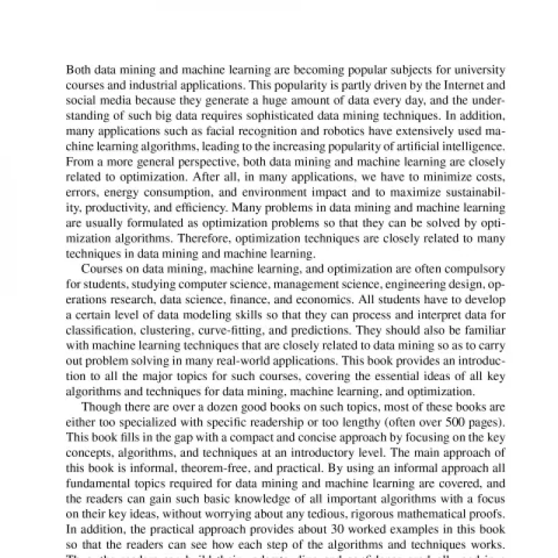 Introduction to Algorithms for Data Mining and Machine Learning