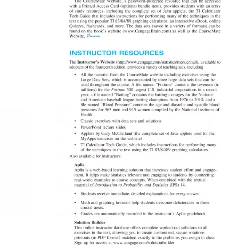 Introduction to Probability and Statistics