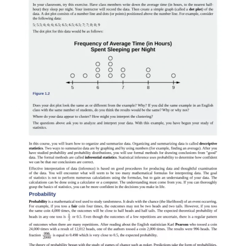 Introductory Statistics