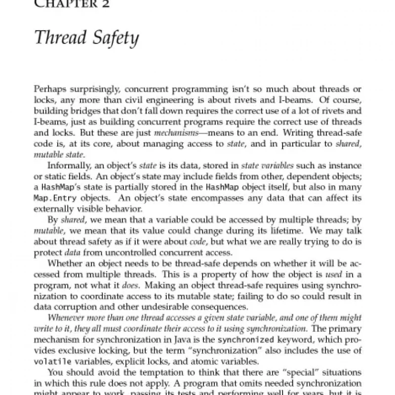 Java Concurrency in Practice