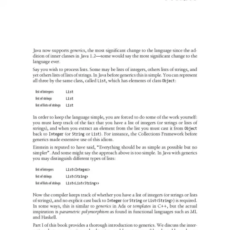 Java Generics and Collections