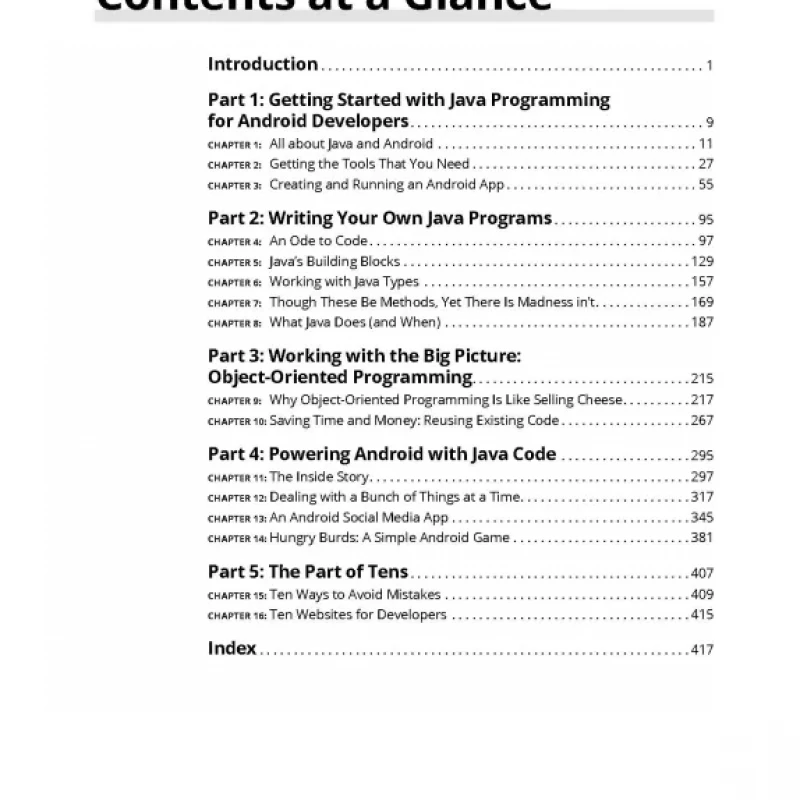 Java Programming for Android Developers For Dummies