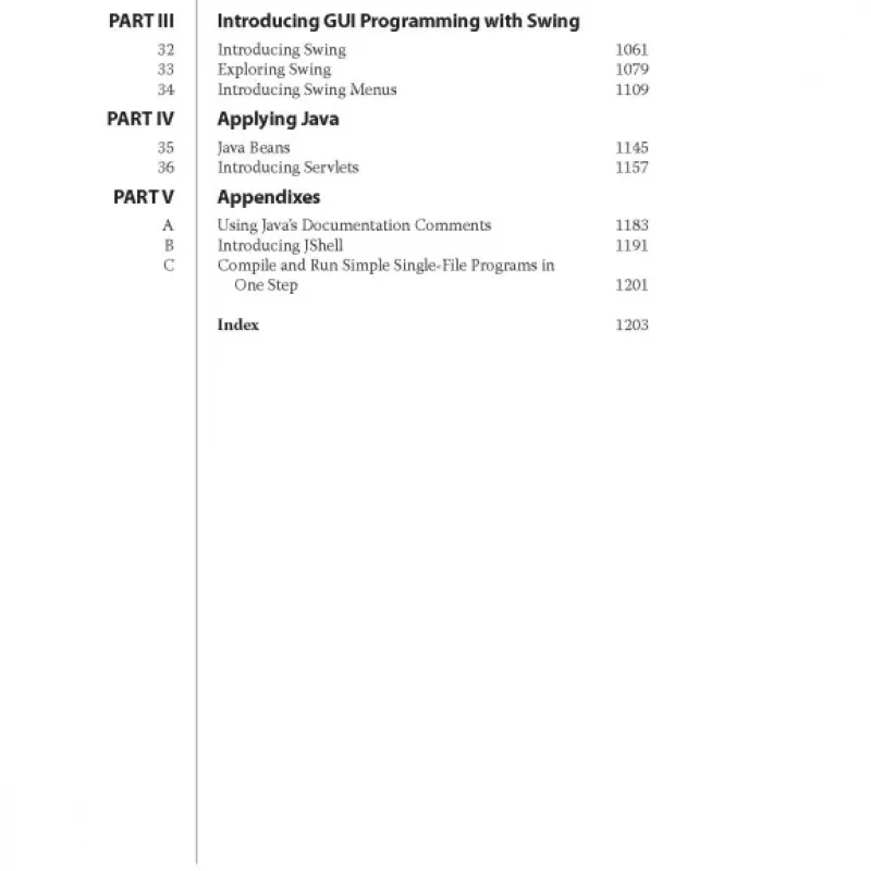 Java: The Complete Reference