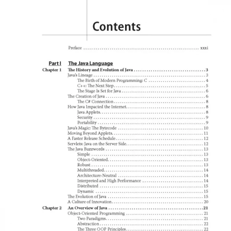 Java: The Complete Reference