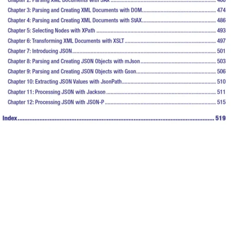 Java XML and JSON - Hanoi Bookstore