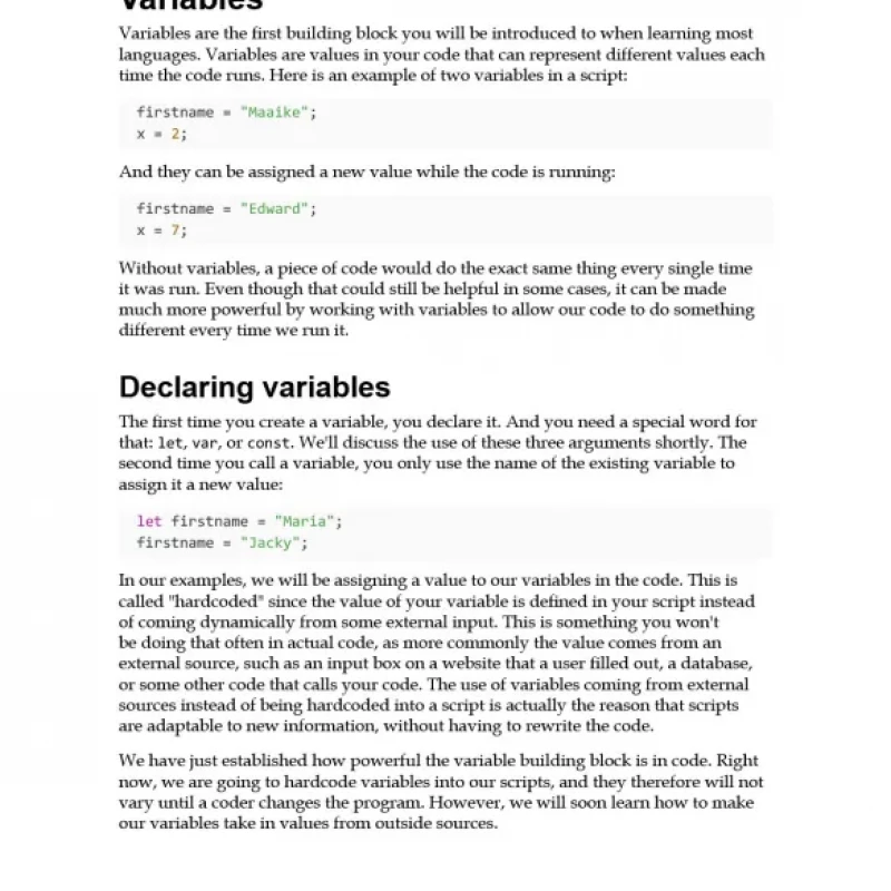 JavaScript from Beginner to Professional