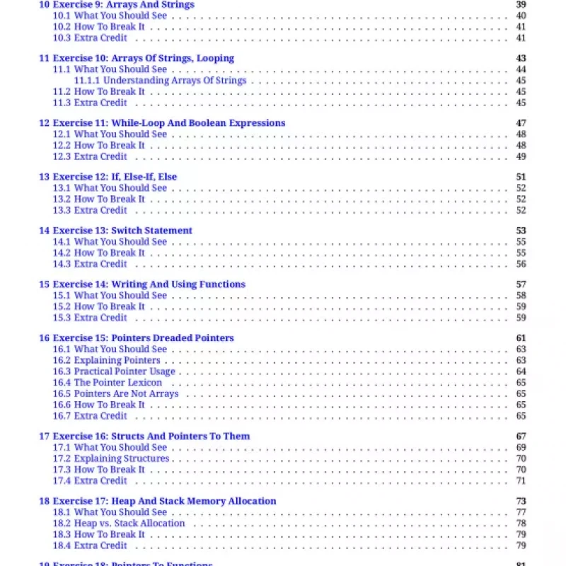 Learn C the Hard Way Practical Exercises on the Computational Subjects You Keep Avoiding