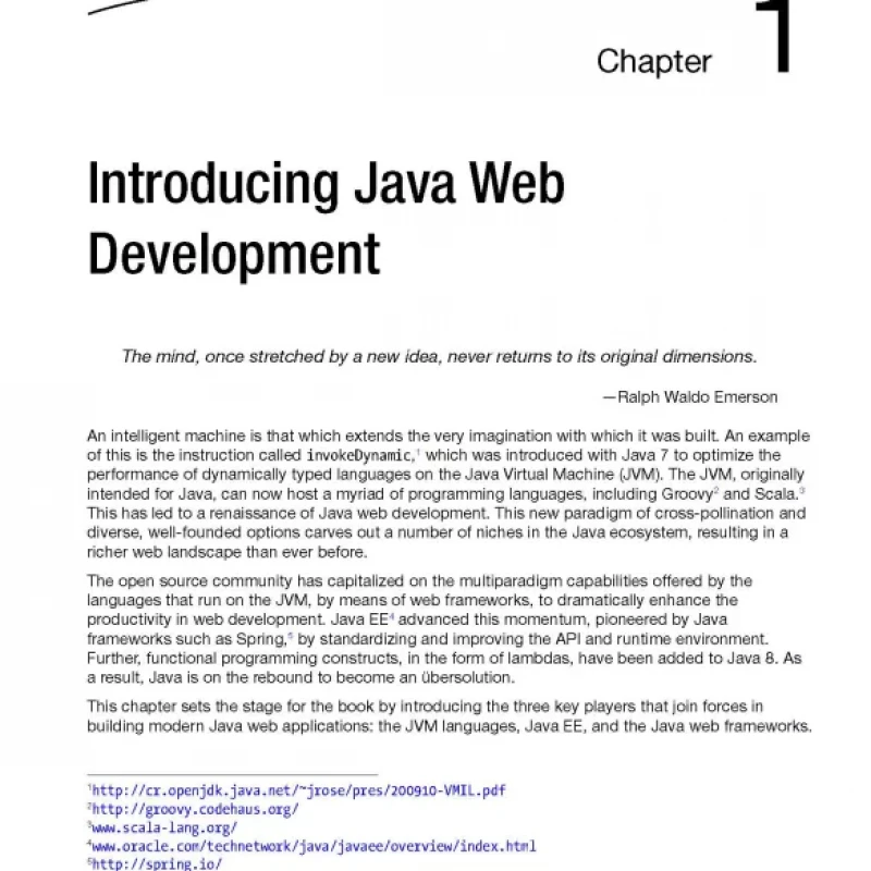 Learn Java for Web Development