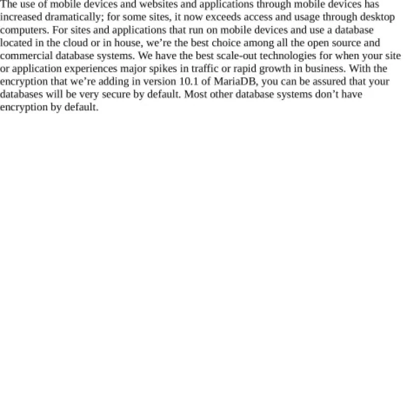 Learning MySQL and MariaDB