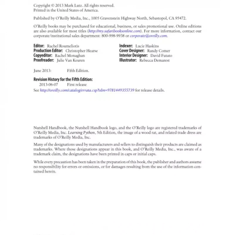 Learning Python, 5th Edition