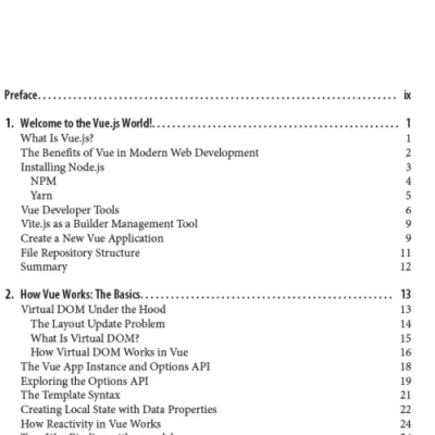 Learning Vue