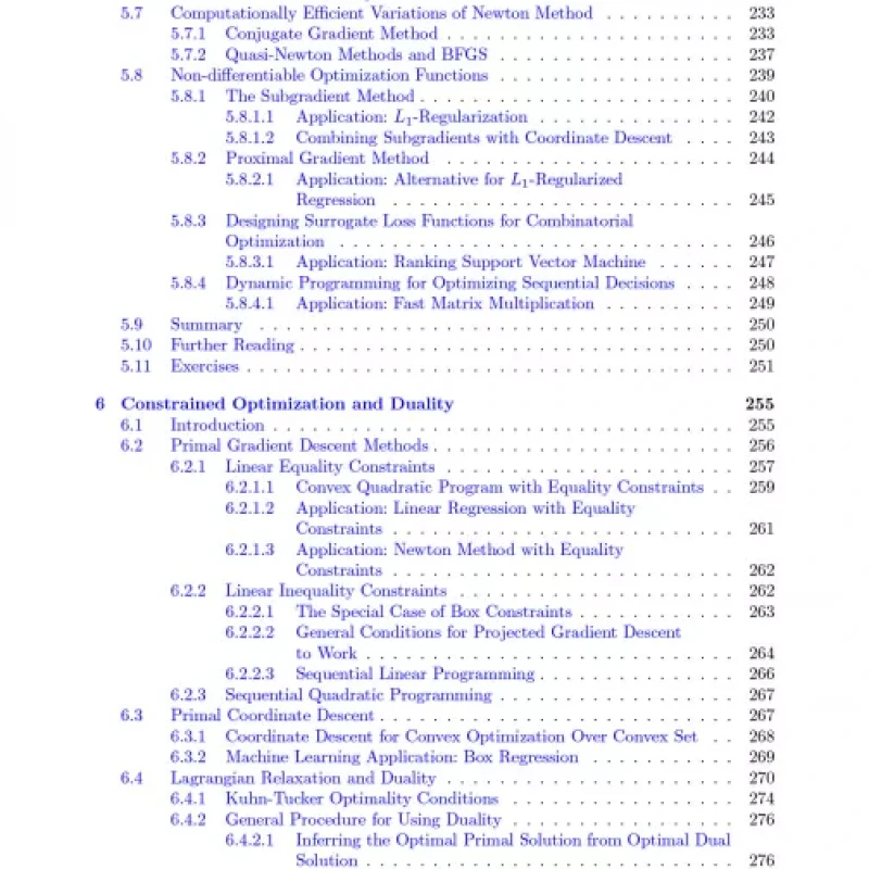 Linear Algebra and Optimization for Machine Learning A Textbook