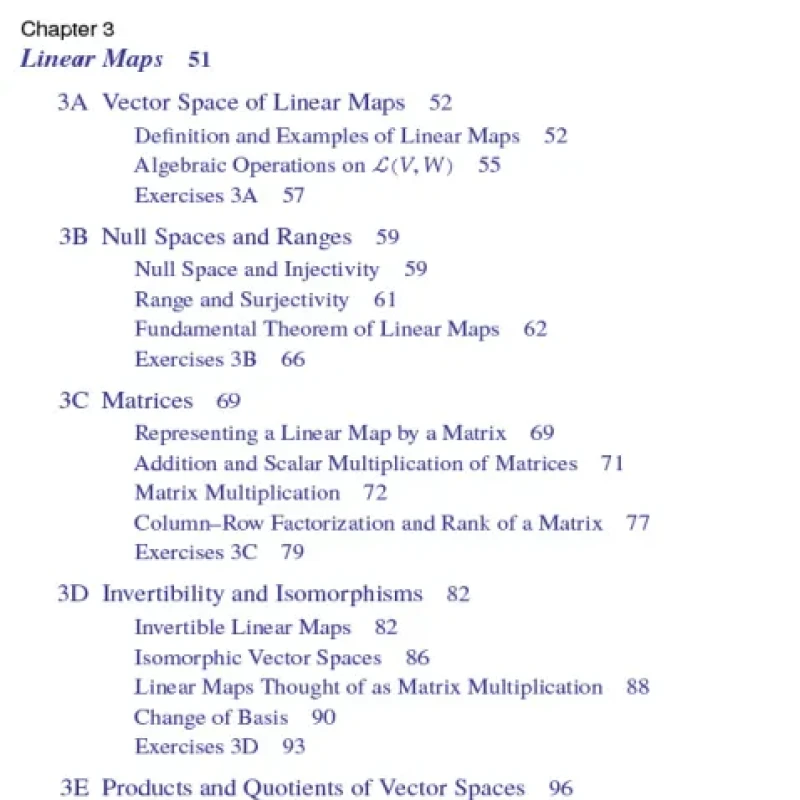 Linear Algebra Done Right, Third Edition 4E - Hanoibookstore