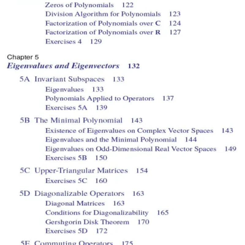 Linear Algebra Done Right, Third Edition 4E - Hanoibookstore