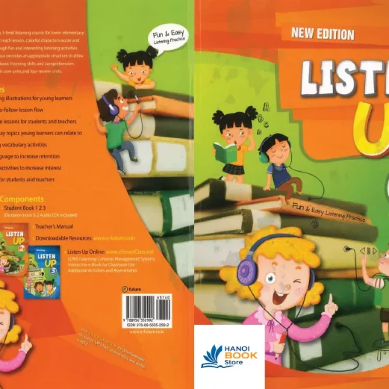 6 quyển LISTEN UP BOOK (Sách màu)