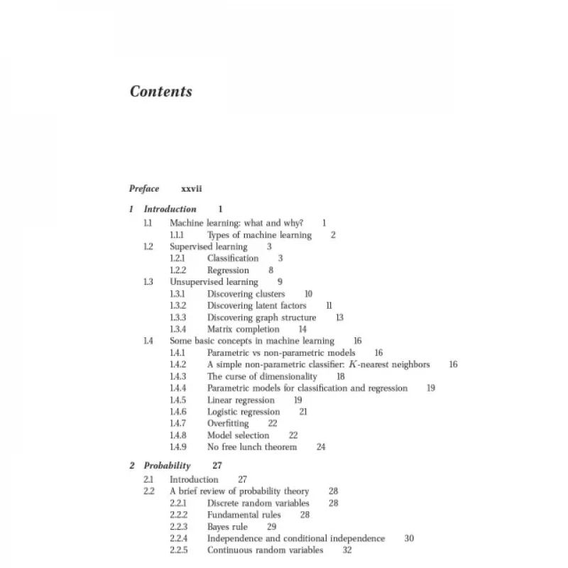 Machine Learning: A Probabilistic Perspective