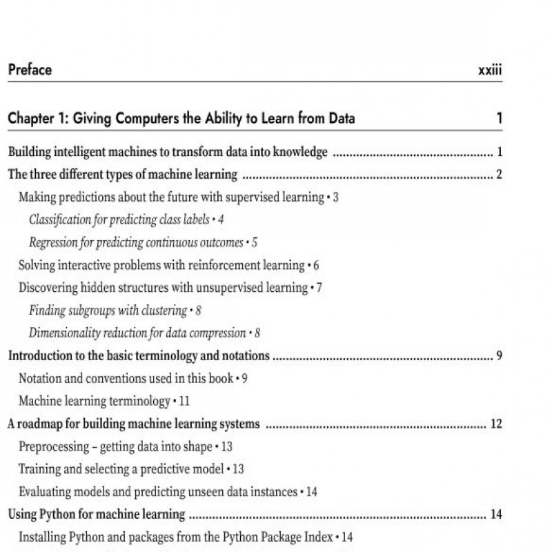 Machine Learning With PyTorch and Scikit-Learn - hanoi book store