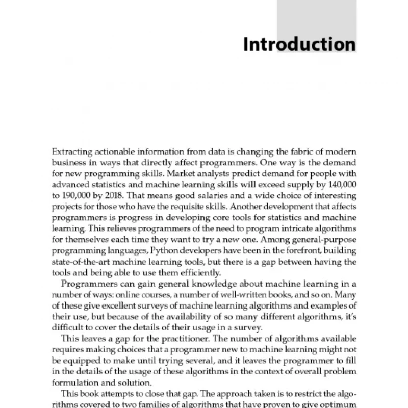 Machine Learning with Spark™ and Python