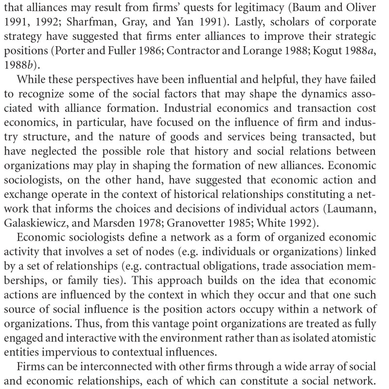 Sách Managing Network Resources - Alliances, Affiliations, and Other Relational Assets