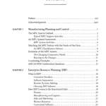 Manufacturing Planning and Control for Supply Chain Management