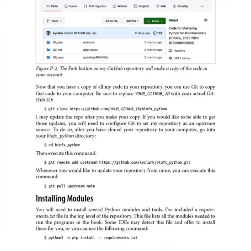 Mastering Python for Bioinformatics