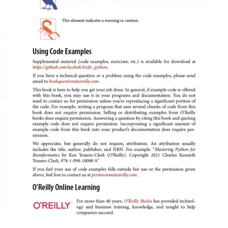 Mastering Python for Bioinformatics