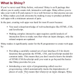 Mastering Shiny