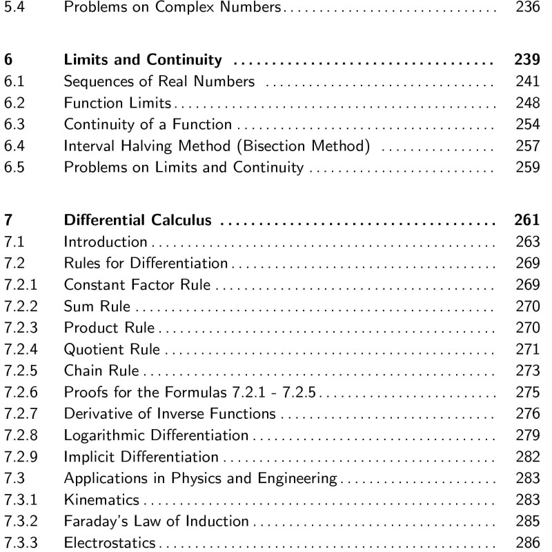 Sách Mathematics For Engineers - Volume 1