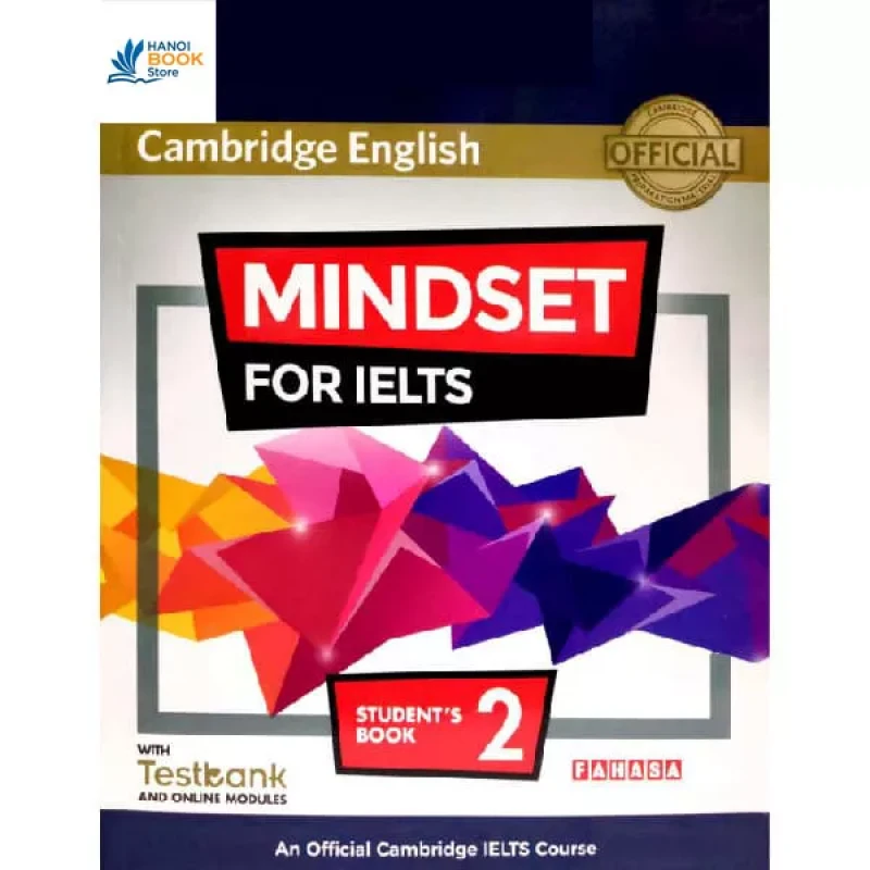 Mindset for IELTS Foundation, Level 1, Level 2, Level 3 Student's Book ( sách màu)