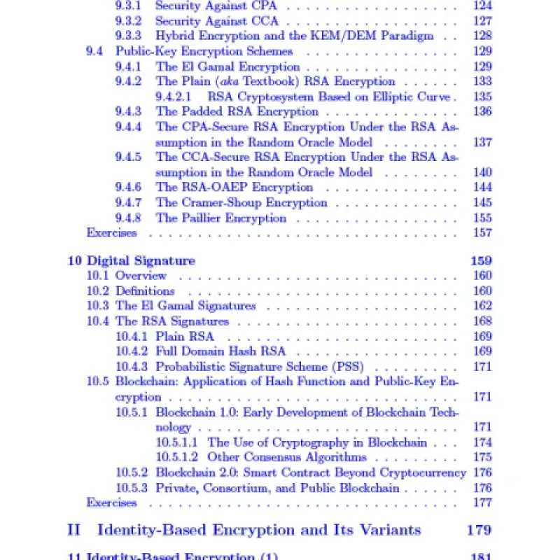 Modern Cryptography with Proof Techniques and Implementations