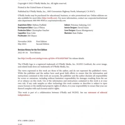 NGINX Cookbook, 2nd Edition for 2022