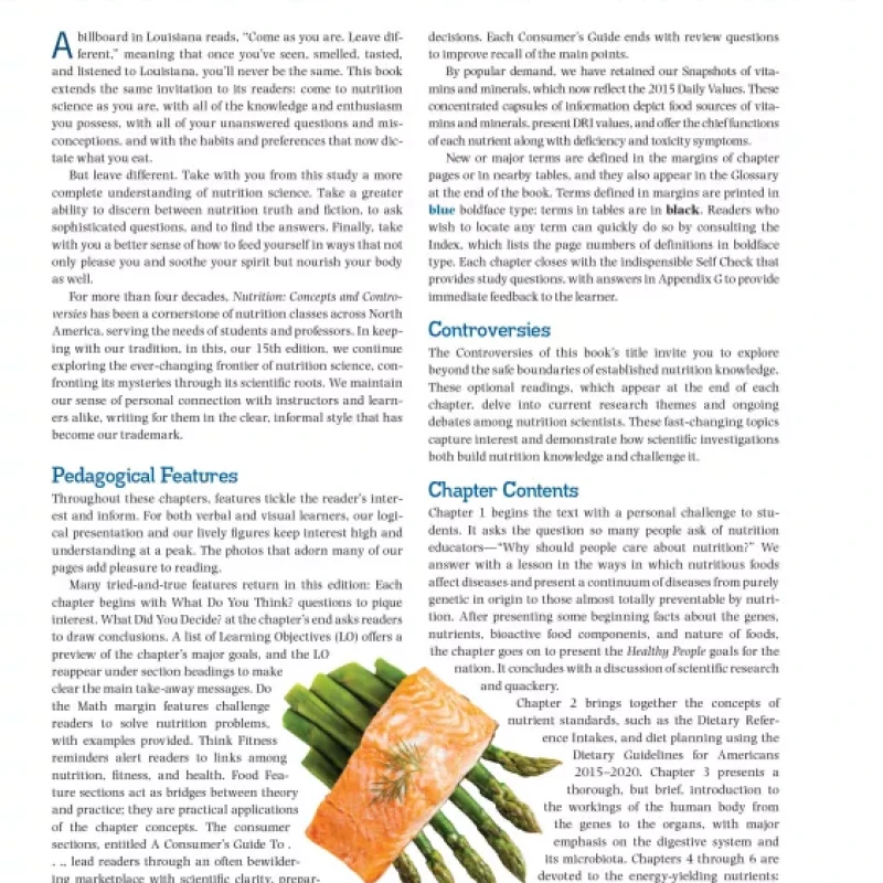 Nutrition Concepts And Controversies ( sách đen trắng )