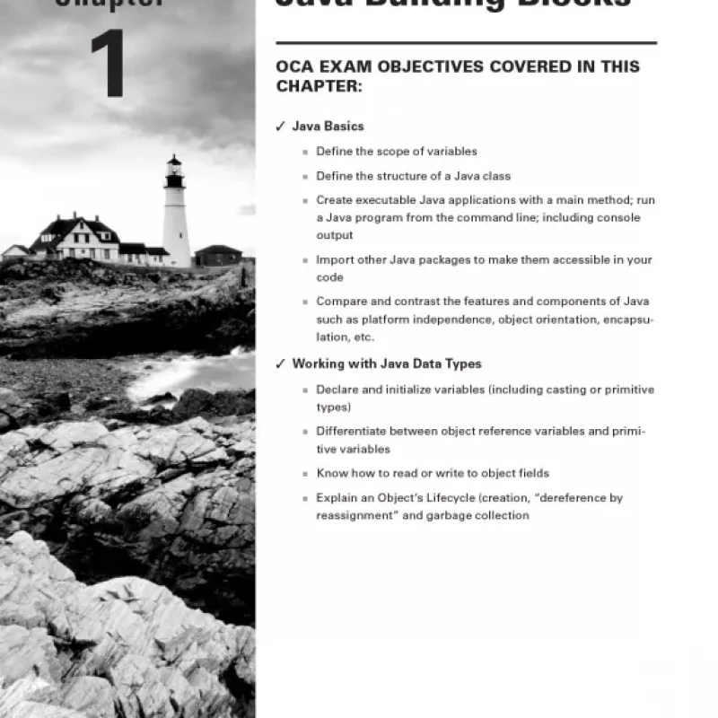 OCA Oracle Certified Associate Java SE 8 Programmer I Study Guide Exam 1Z0-808