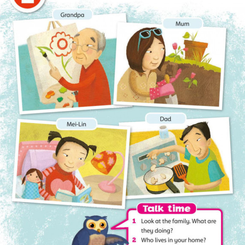 Oxford English for Cambridge Primary Student Book 1 (sách màu)
