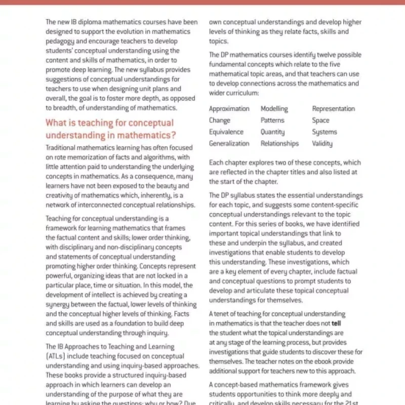 Oxford IB Diploma Programme IB Mathematics: analysis and approaches, Standard Level, Print and Enhanced Online Course Book Pack