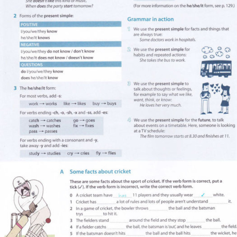 OXFORD LIVING GRAMMAR PRE - INTERMEDIATE (sách màu)