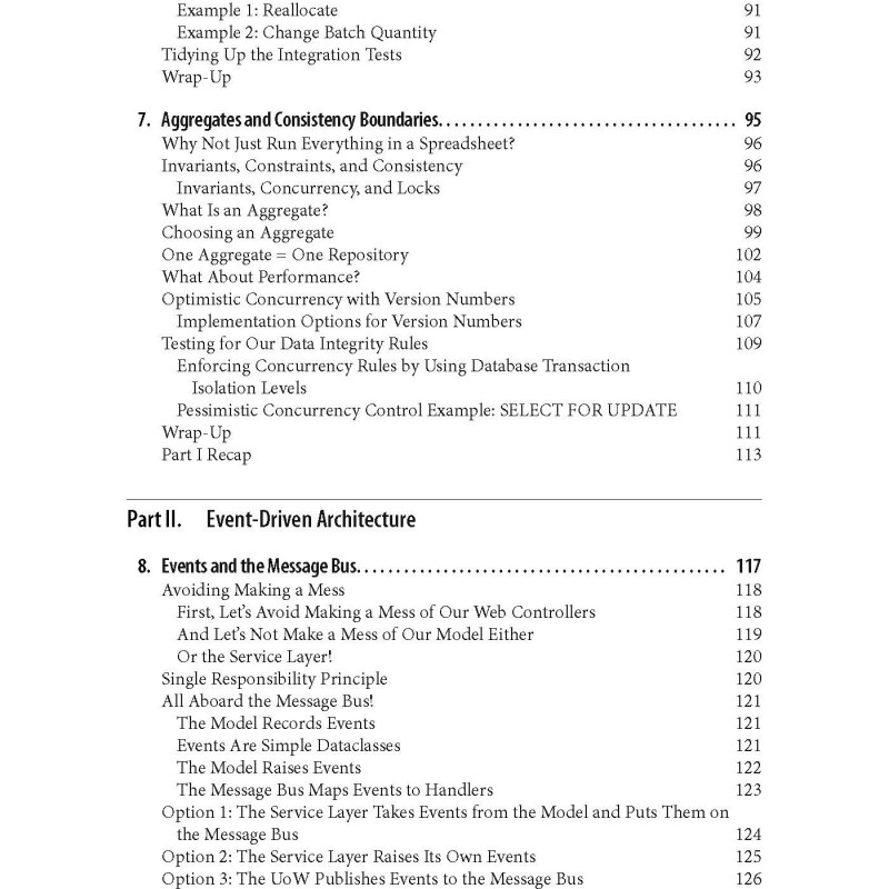 Architecture Patterns with Python