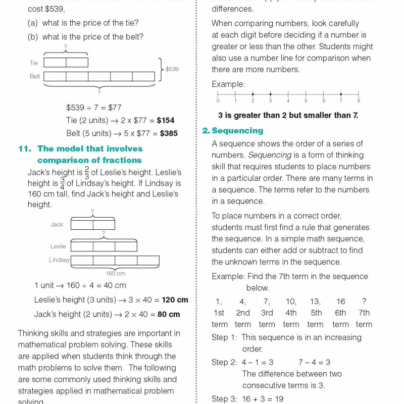 Singapore Math 4 (Sách đen trắng)
