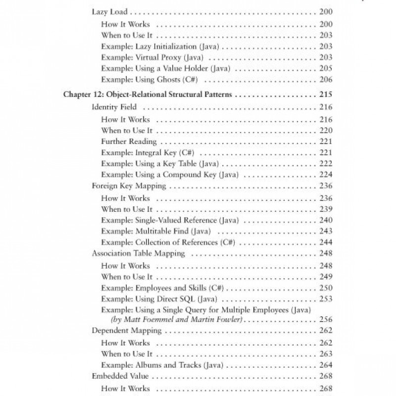 Patterns of Enterprise Application Architecture