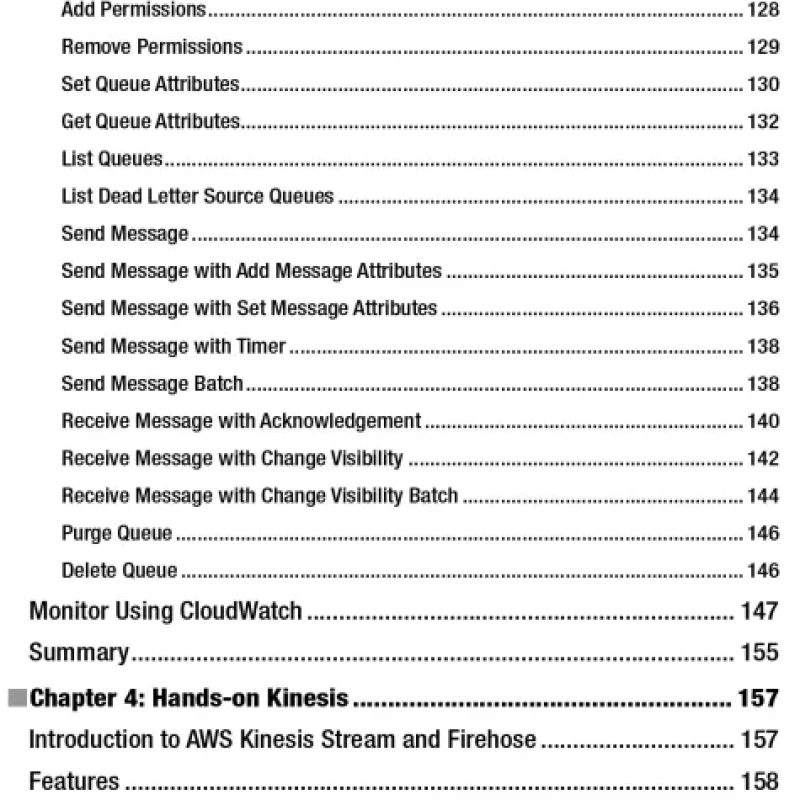 Practical Amazon EC2, SQS, Kinesis, and S3