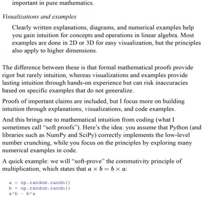 Practical Linear Algebra for Data Science From Core Concepts to Applications Using Python (sách gia công)