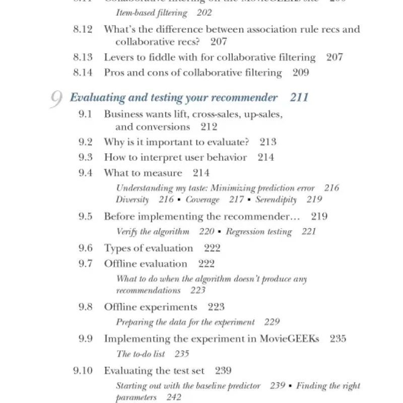 Practical Recommender Systems