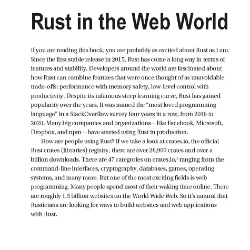 Practical Rust Web Projects