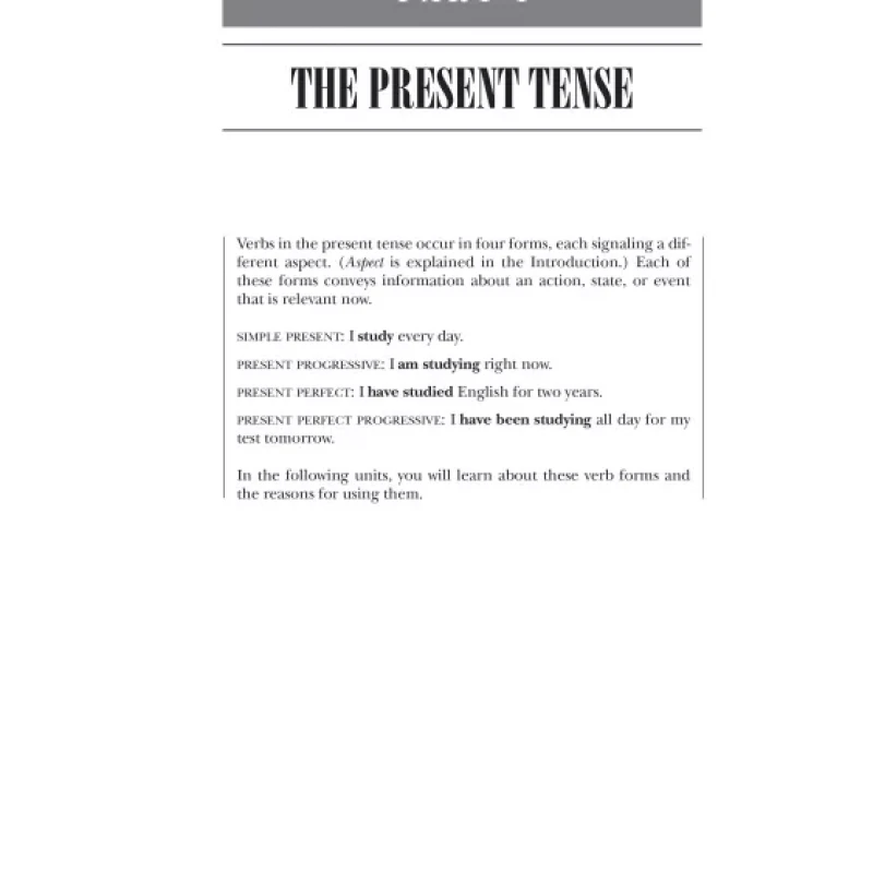 Practice Makes Perfect English Verbs ( sách đen trắng )