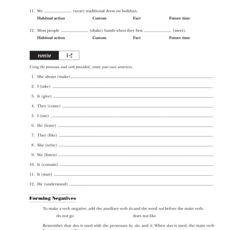 Practice Makes Perfect English Verbs ( sách đen trắng )