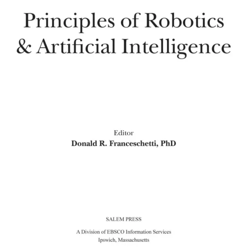 Principles of Robotics Artificial Intelligence